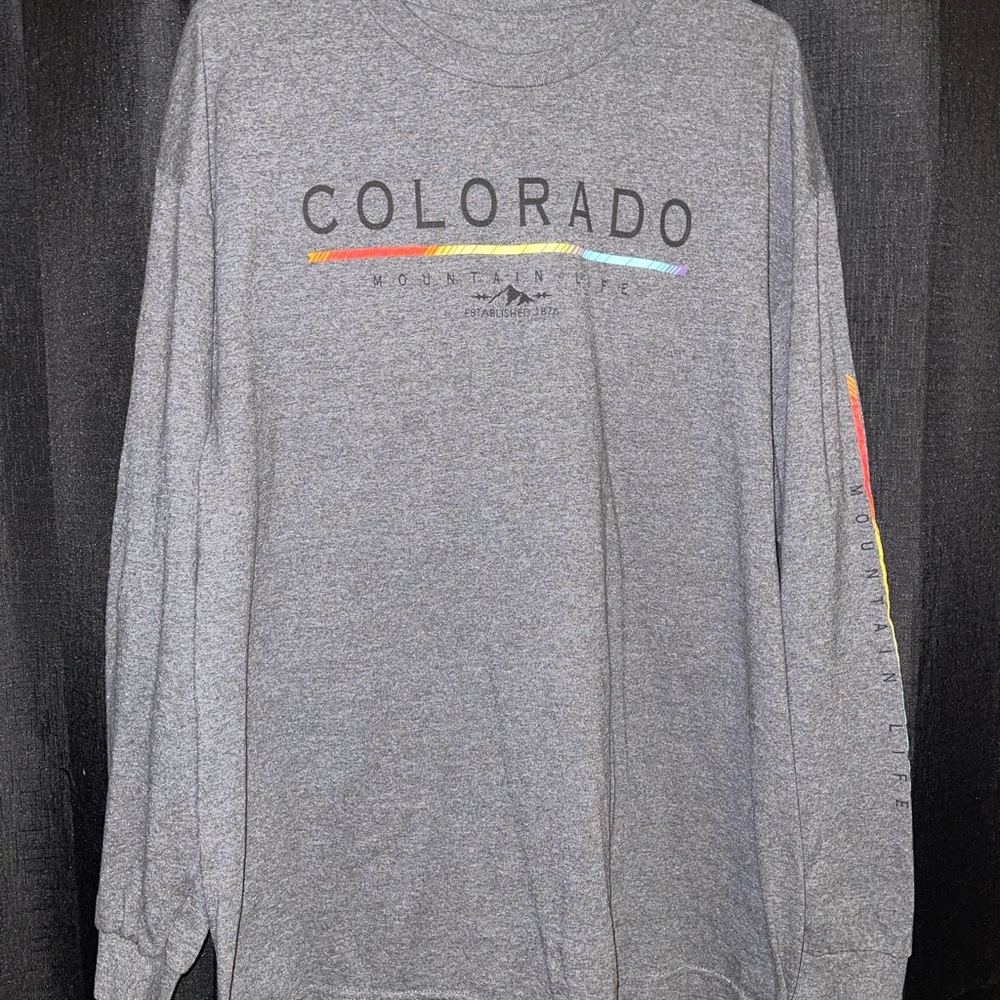 Men’s longsleeve Colorado T-shirt
